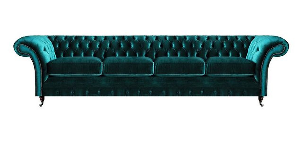 Xlmoebel Sofa Neues Design Polstermöbel Chesterfield Wohnzimmer Viersitzer günstig online kaufen