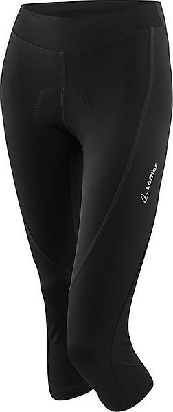 Löffler Fahrradhose TOUR II 3/4 BIKE TIGHTS Damen Fahrradhose schwarz günstig online kaufen