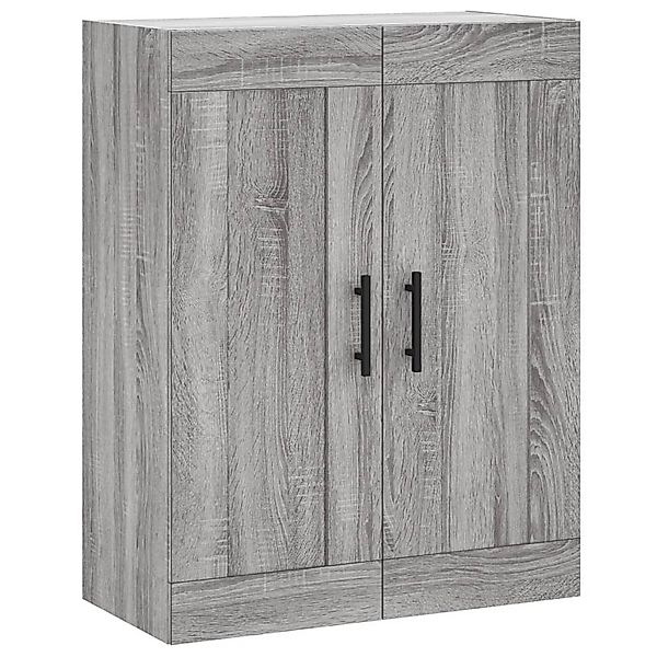 vidaXL Hängeschrank Wandschrank Grau Sonoma 69,5x34x90 günstig online kaufen