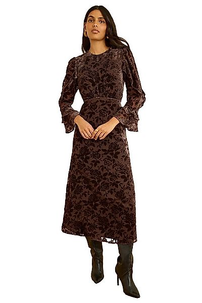 Love & Roses Midikleid Love & Roses Midikleid mit Rüschen, Regular (1-tlg) günstig online kaufen