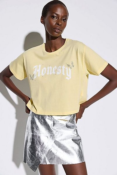 No Matter What T-Shirt Bedrucktes Crop-T-Shirt günstig online kaufen