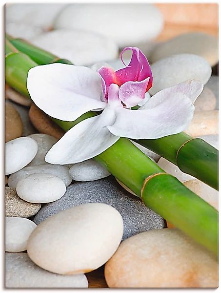 Artland Wandbild "Zen Orchidee", Zen, (1 St.), als Alubild, Outdoorbild, Le günstig online kaufen