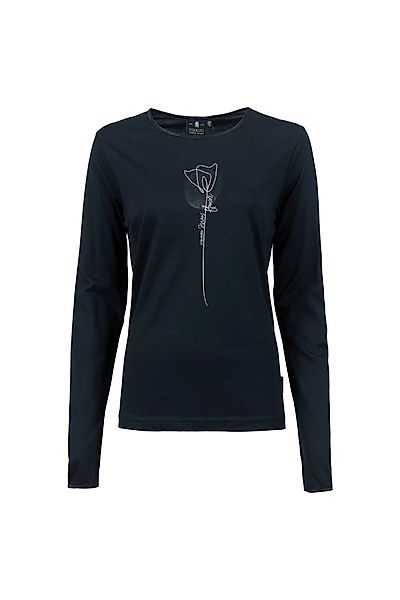 Soquesto Langarmshirt OkkaSOQ navy günstig online kaufen