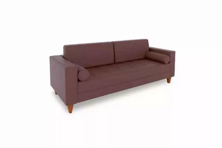 JVmoebel Sofa Modernes Sofa Dreisitzer Luxus Wohnzimmer Arbeitszimmermöbel, günstig online kaufen