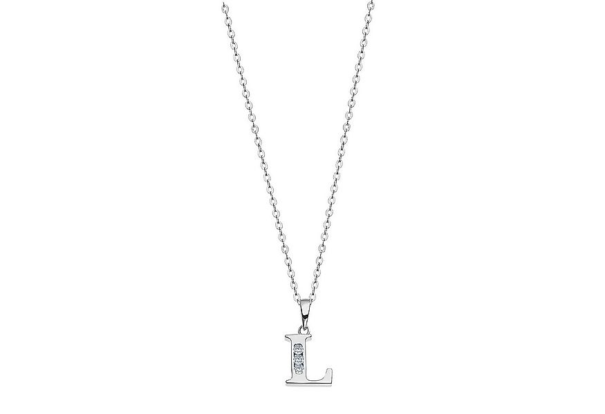 LOTUS SILVER Silberkette LOTUS Silver Halskette Buchstabe L 925 (Halskette) günstig online kaufen