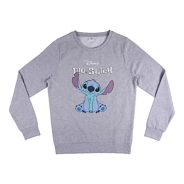 Cerda Group Stitch Sweatshirt L Light Gray günstig online kaufen