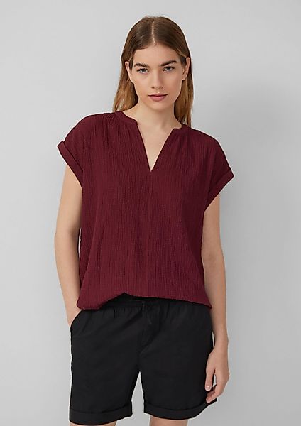 s.Oliver Blusentop Bluse Strukturierte Bluse aus günstig online kaufen