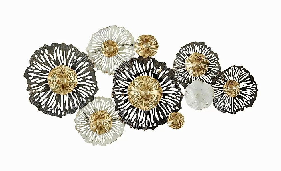 Wanddekoration   ¦ gold ¦ Metall ¦ Maße (cm): B: 89 H: 51 T: 5.0 Accessoire günstig online kaufen