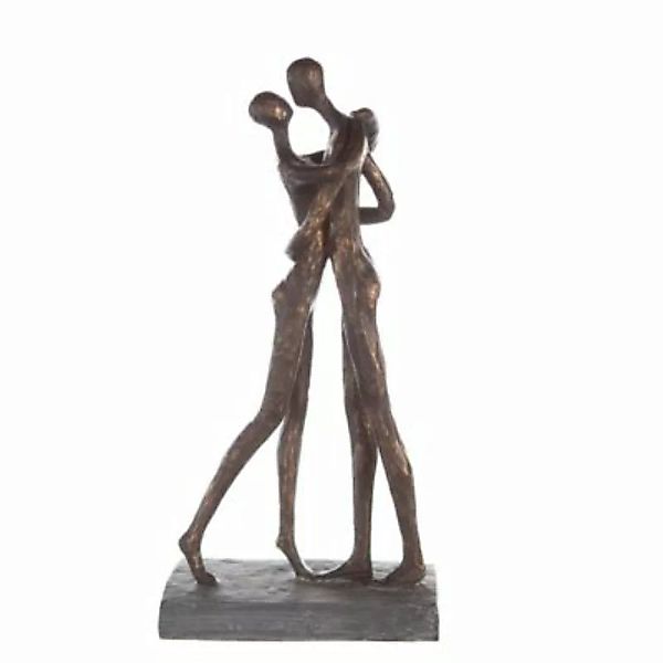Casablanca by GILDE Skulptur Cuddle bronze günstig online kaufen