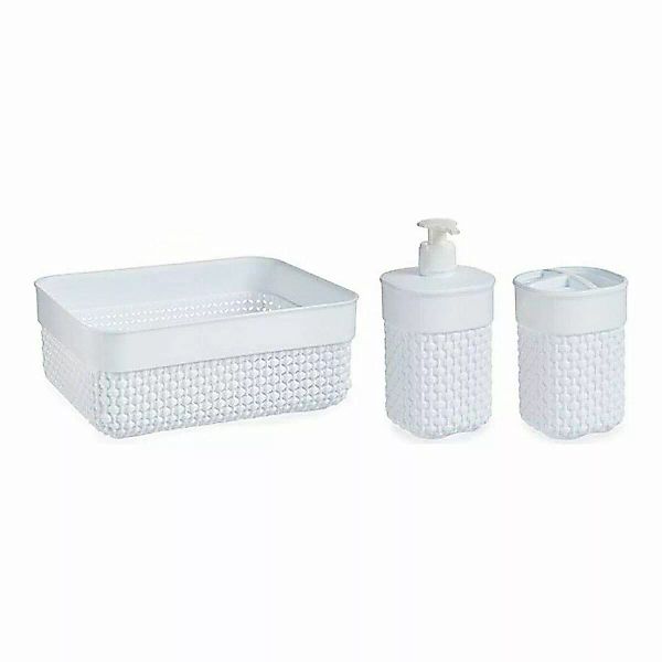 Badezimmer Set Weiß Kunststoff günstig online kaufen