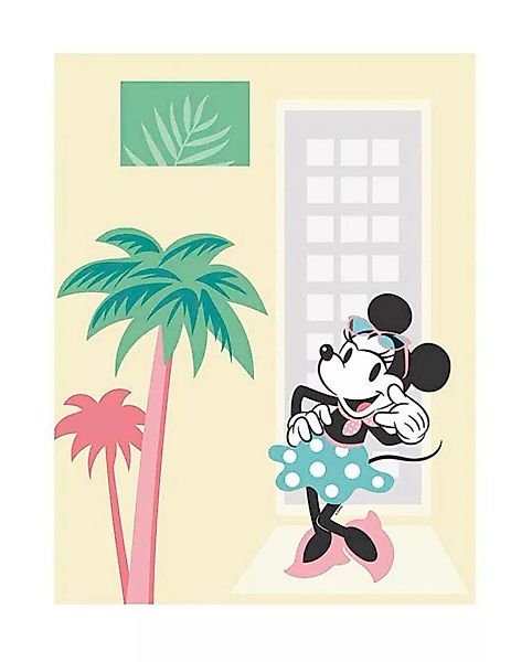 Komar Poster "Minnie Mouse Palms", Disney, (1 St.) günstig online kaufen