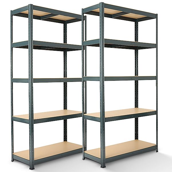 Arebos Schwerlastregal 180x90x30 cm, 5 Böden, günstig online kaufen
