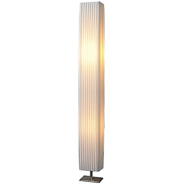 TRANGO LED Stehlampe, 120SL Design Plissee günstig online kaufen