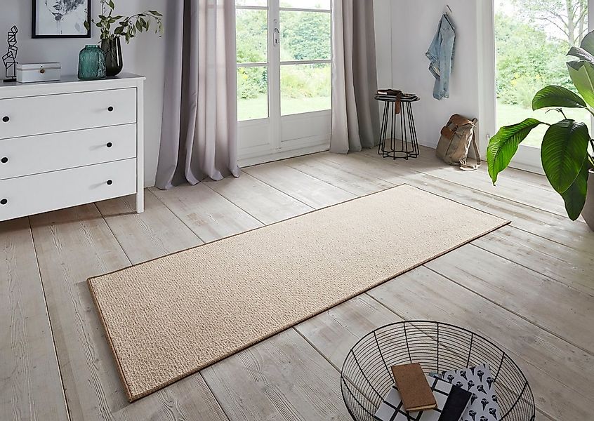 HANSE Home Läufer Bouclé, rechteckig, Höhe: 5 mm, rutschfest, Sisal Optik, günstig online kaufen