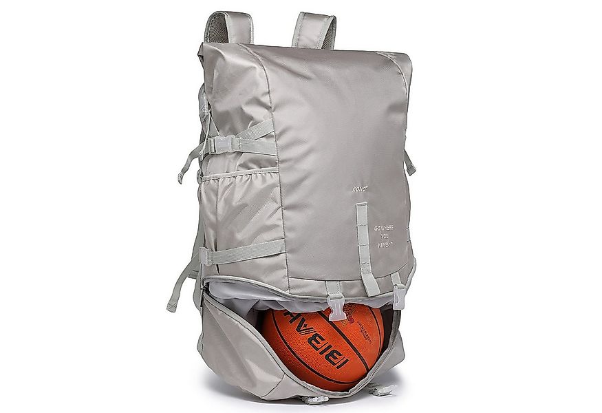 KONO Sportrucksack mit Ballfach – Multifunktional für Basketball, Fitness & günstig online kaufen