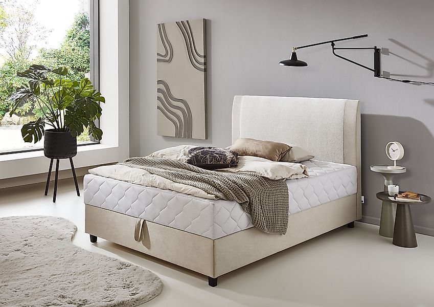 ATLANTIC home collection Boxbett "Borgholm", mit Taschen-Federkernmatratze, günstig online kaufen