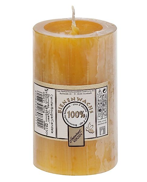 Steinhart Kerzen Bienenwachskerze 100% Bienenwachs Stumpenkerze "Queen" 90 günstig online kaufen