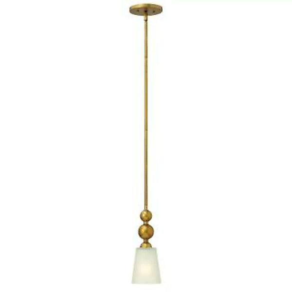 Deckenleuchte ROMINA Messing Ø12cm kürzbar Lampe günstig online kaufen