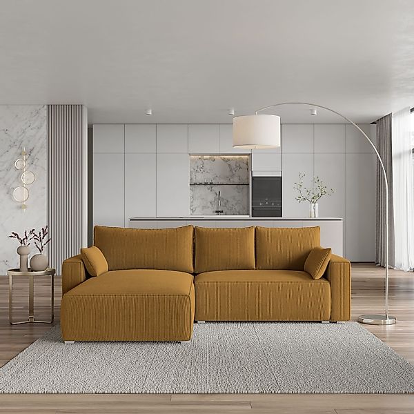 Masseno Ecksofa FORIL mit Schlaffunktion L-Form, günstig online kaufen