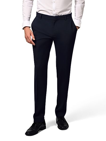 Hirschthal Anzughose Herren Business Anzughose Slim-Fit günstig online kaufen
