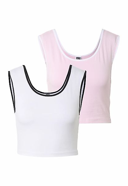 URBAN CLASSICS T-Shirt "Urban Classics Ladies Contrast Cropped Top" 1 Stk. günstig online kaufen