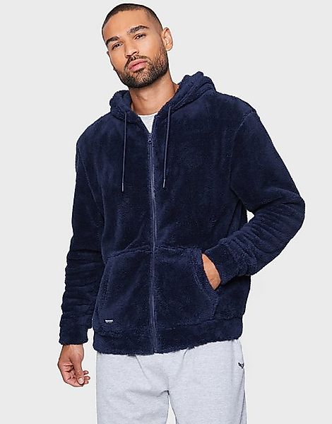 Threadbare Sweatjacke Franklin Borg Hoody (1-tlg) mit kuscheliger Kapuze günstig online kaufen