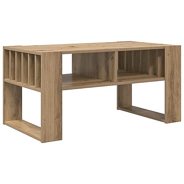 vidaXL Couchtisch Artisan-Eiche 92 x 49,5 x 45 cm Holzwerkstoff 8000115 günstig online kaufen