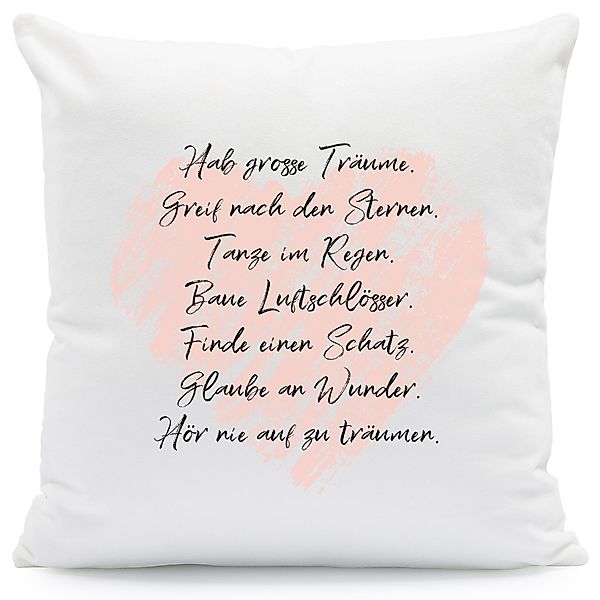 GRAVURZEILE Zierkissen Kissen mit Spruch - günstig online kaufen