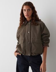 OPUS Outdoorjacke HAMINE mit Cordbesätzen ausgestellt günstig online kaufen