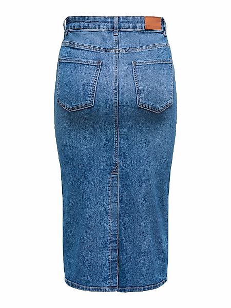 ONLY Jeansrock "ONLWONDER MIDI BACK SLIT SKIRT PIM DNM" günstig online kaufen