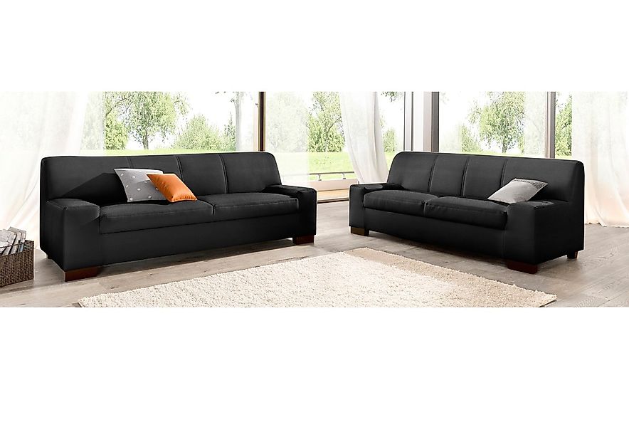 DOMO collection Polstergarnitur "Norma", (Set, 2 tlg.), bestehend aus je ei günstig online kaufen