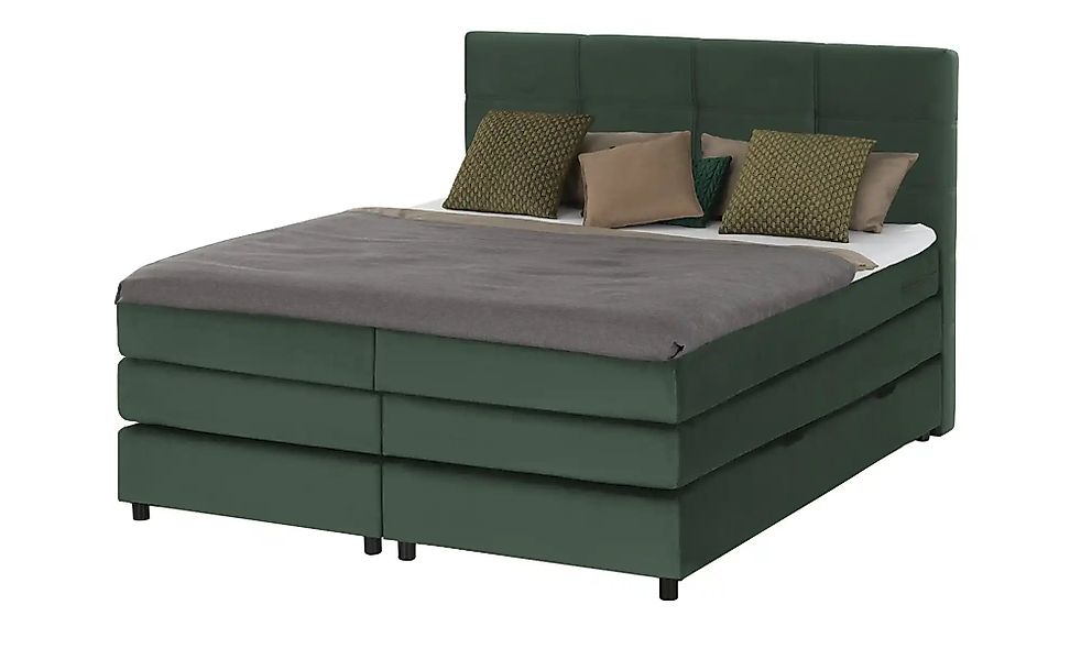 Boxspringbett  Wind ¦ grün ¦ Maße (cm): B: 140 H: 152 Betten > Boxspringbet günstig online kaufen
