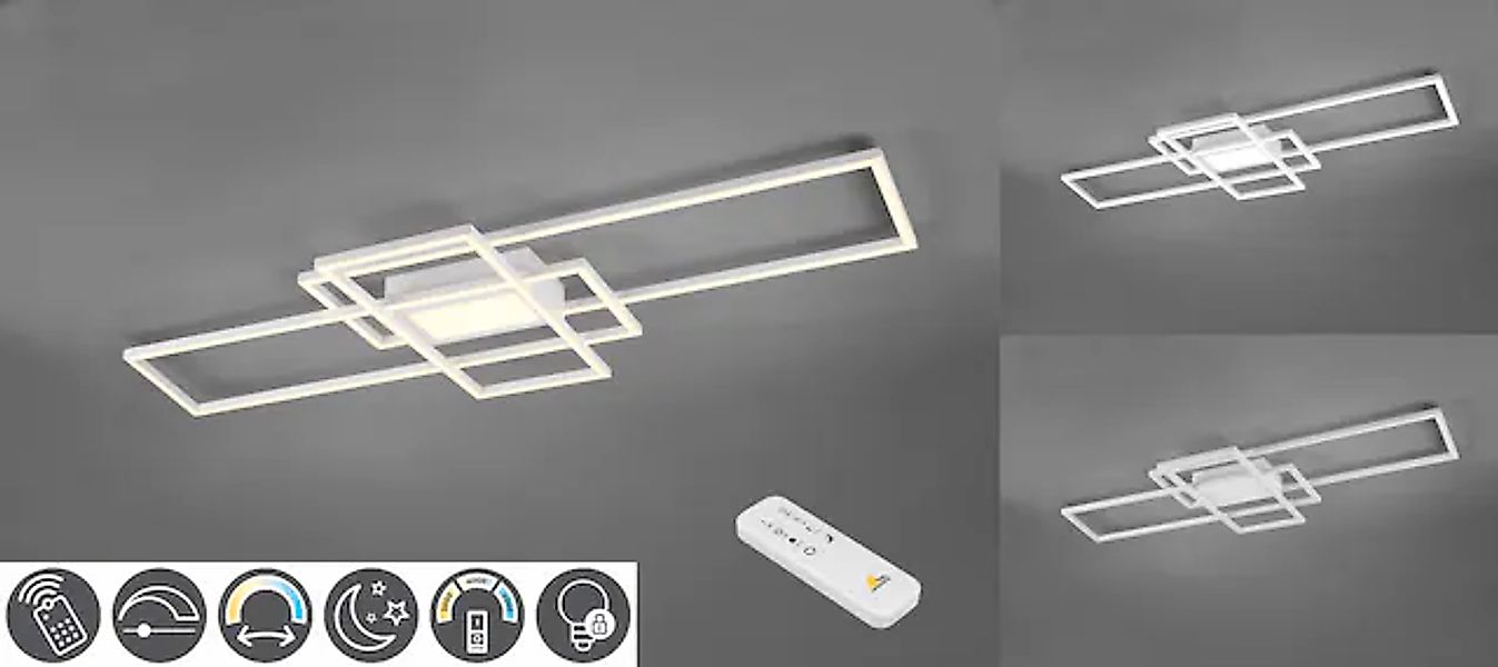 TRIO Leuchten LED Deckenleuchte »MILA«, Leuchtmittel LED-Board   LED fest i günstig online kaufen
