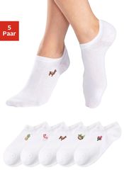 H.I.S Sneakersocken Packung, 5 Stk. tlg. mit Motivstickerei günstig online kaufen