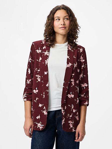 pieces Blusenblazer "PCBOSELLA 3/4 PRINTED BLAZER NOOS" mit 3/4 Ärmel günstig online kaufen