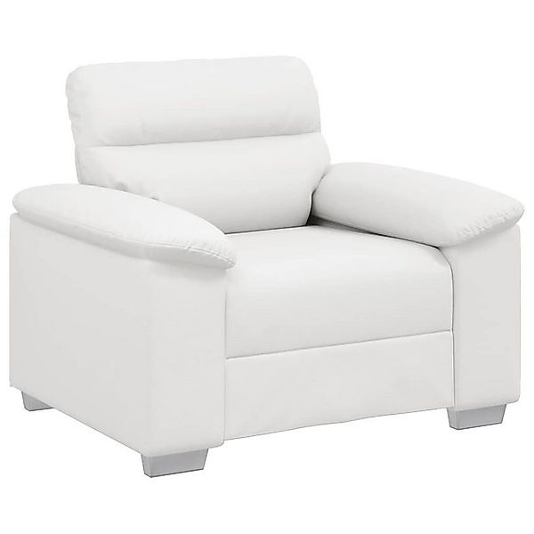 vidaXL Sofa Sessel Weiß 60 cm günstig online kaufen