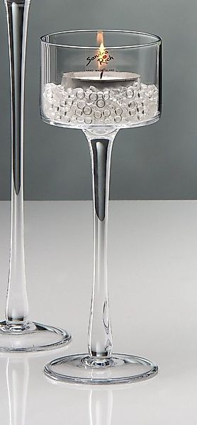 Sandra Rich Kerzenhalter Glasschale Candle Light klar rund von Sandra Rich günstig online kaufen