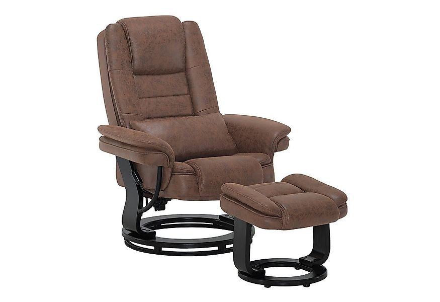 MCombo Relaxsessel 360°Drehbarer Fernsehsessel mit Hocker TV-Sessel 9099 (R günstig online kaufen