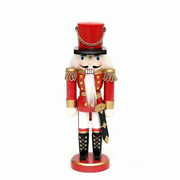 Sigro Weihnachts-Nussknacker klein Soldat 7 x 5,5 x 20 cm rot günstig online kaufen