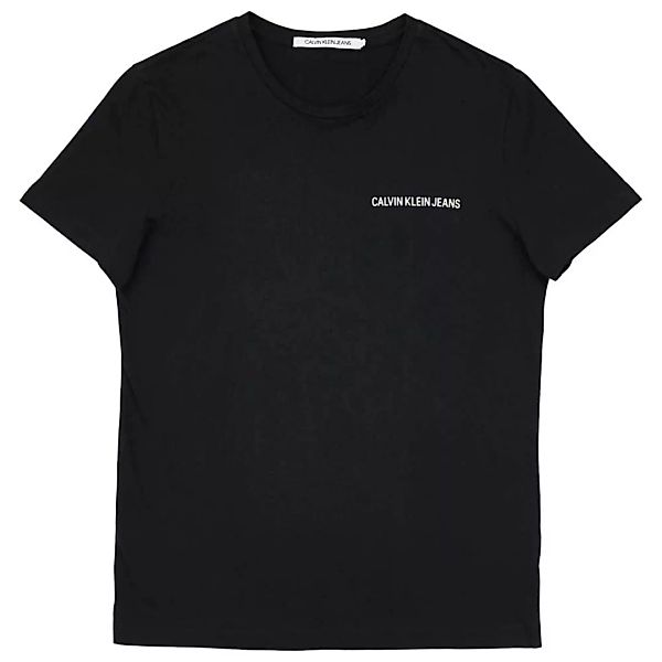 Calvin Klein Jeans J30j307852 Kurzärmeliges T-shirt XS CK Black günstig online kaufen