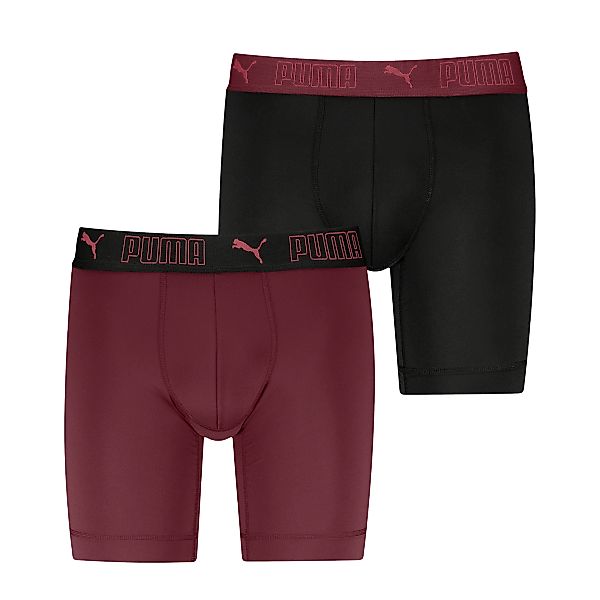 PUMA Boxershorts "PUMA MEN SPORT MICROFIBER LONG BOXERS 2P", (Packung, 2er günstig online kaufen
