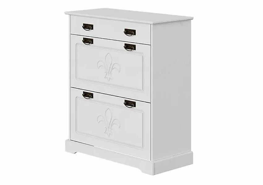 OTTO home Schuhkommode "Lille Schuhkipper, ca. 8 Paar Schuhe, Metallgriffe günstig online kaufen