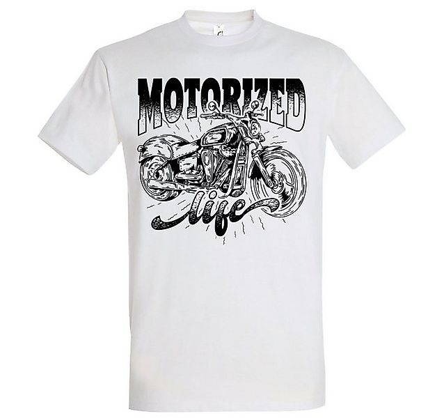 Youth Designz T-Shirt Motorized life Herren Shirt mit lustigem Spruch günstig online kaufen