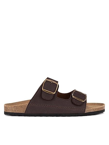 Lanetti Lanetti Pantoletten Herren 7410990001 Braun Pantolette günstig online kaufen