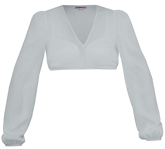 MarJo Dirndlbluse Dirndlbluse Salching lichtgrau günstig online kaufen