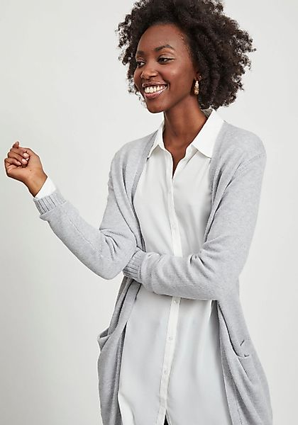 Vila Longstrickjacke VIRIL LONG L/S KNIT günstig online kaufen