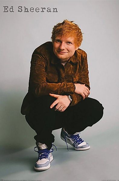 PYRAMID Poster Ed Sheeran Poster Crouch günstig online kaufen