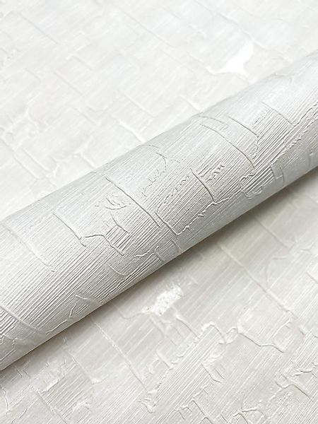 Newroom Vliestapete, Weiß Tapete Glamour Leicht günstig online kaufen