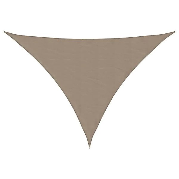 vidaXL Sonnensegel Taupe 7x5x5 m 100% Polyester Oxford 42002282 günstig online kaufen