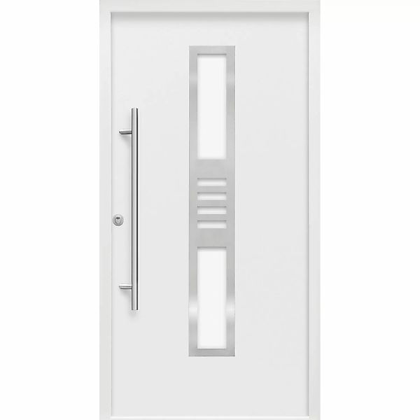 Sicherheits-Haustür ThermoSpace Köln Prime RC2 Weiß 100 x 210 cm Anschlag L günstig online kaufen